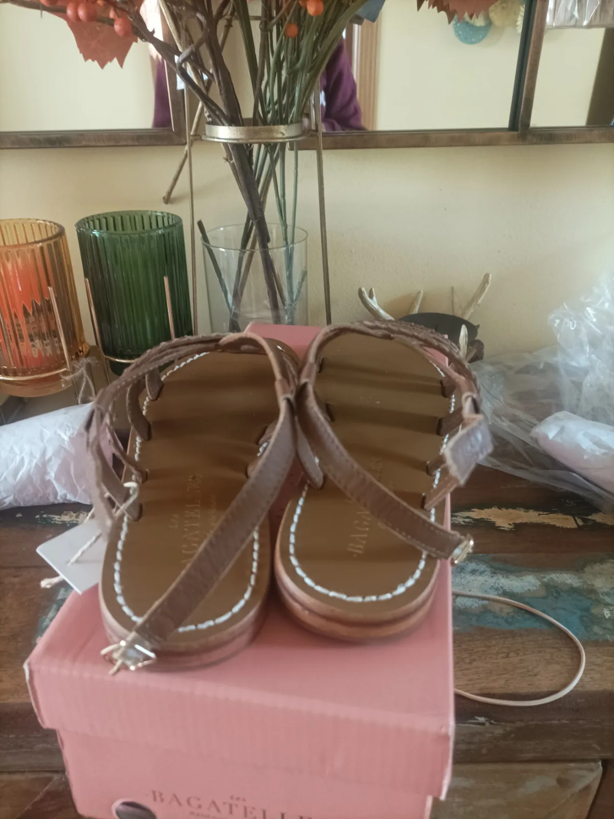 Sandalias piel les bagatelles 3