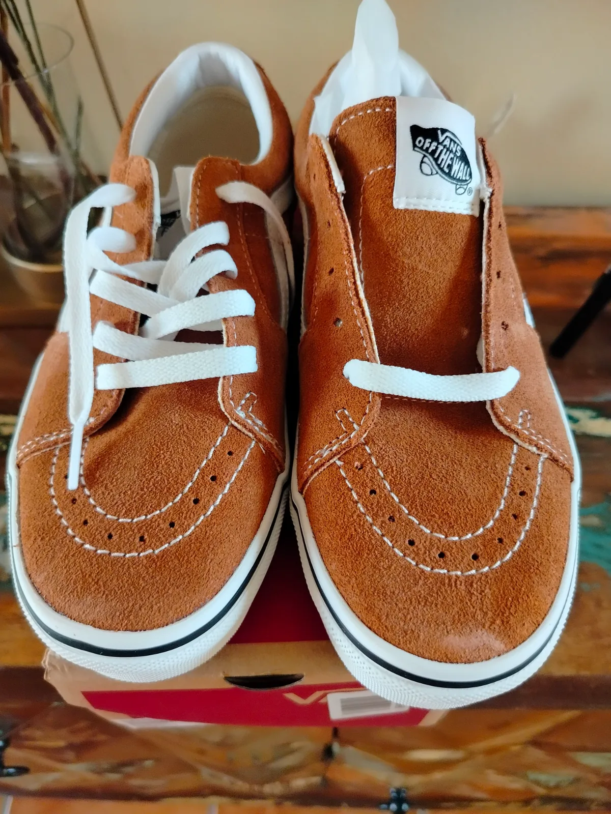 Zapatillas piel Vans talla 37 1