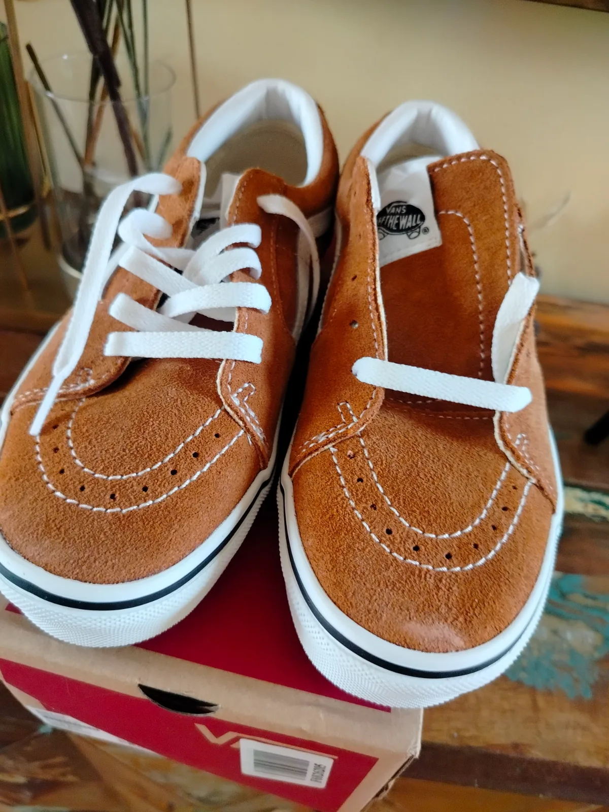 Zapatillas piel Vans talla 37 4