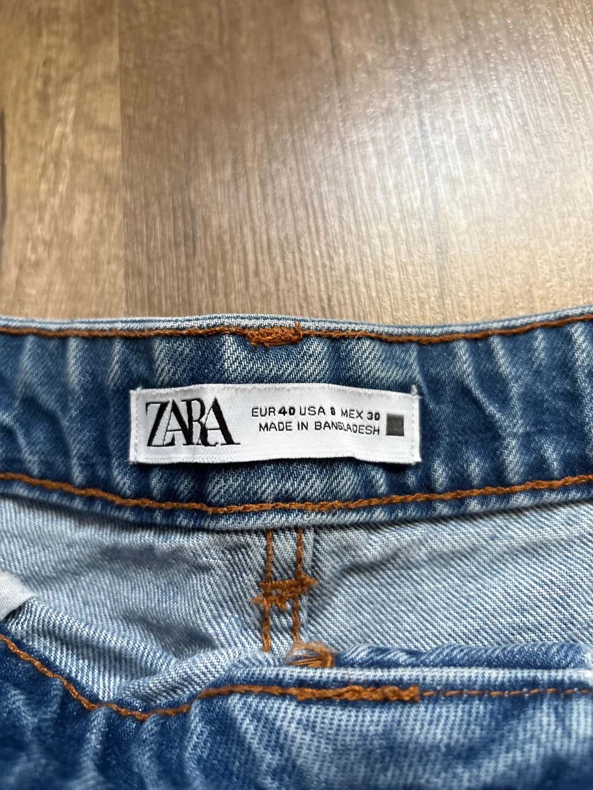 Zara női farmer sort 3