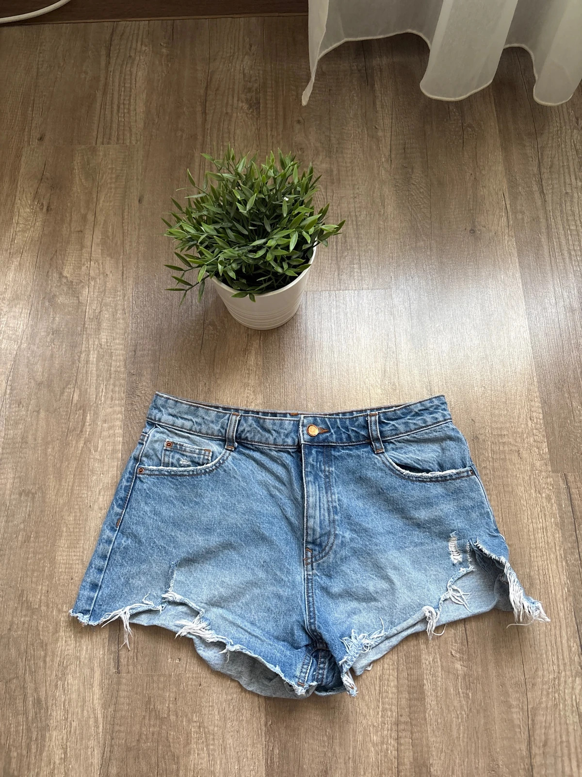 Zara női farmer sort 1