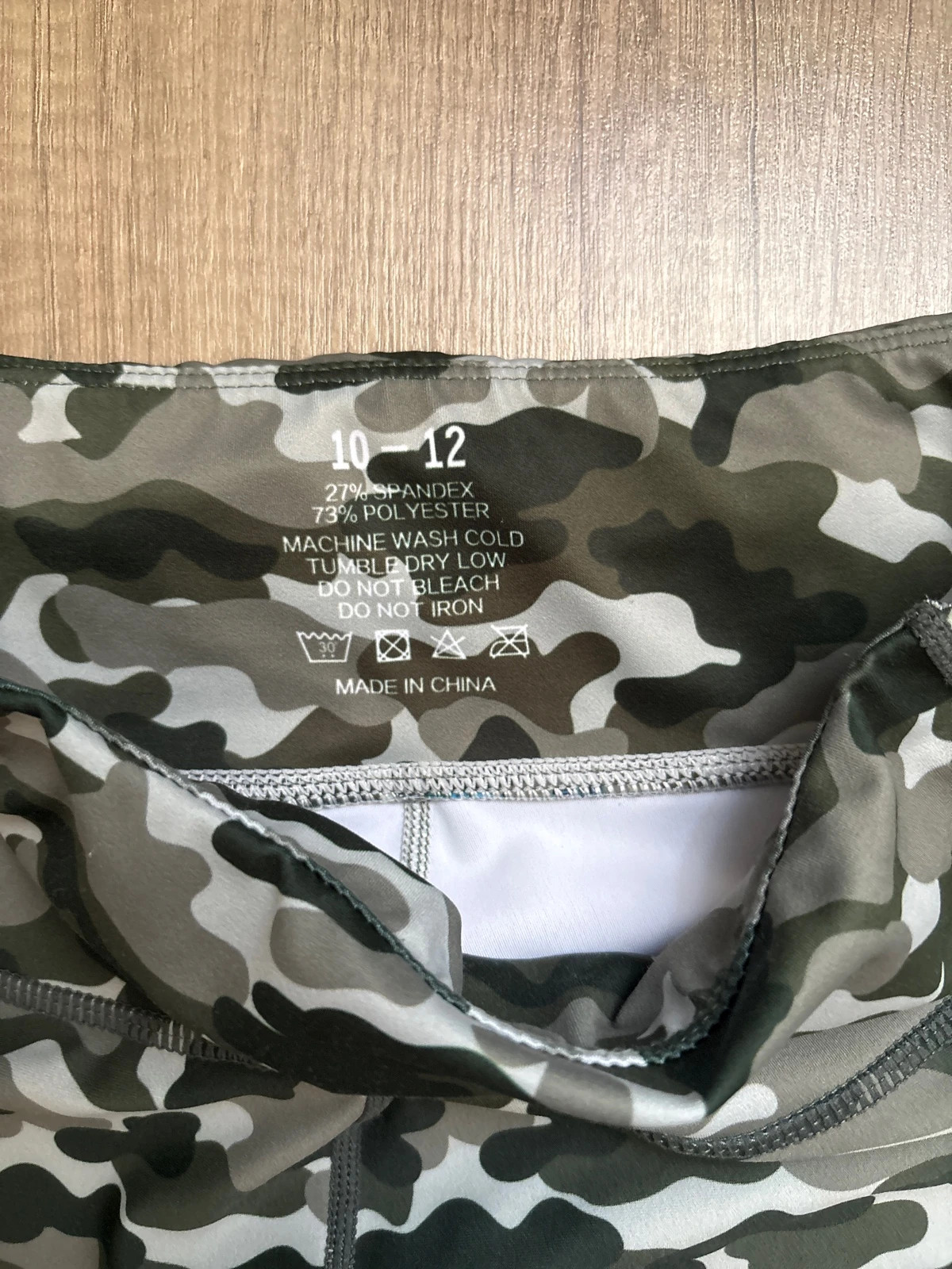 Terep mintás lány edzős leggings 2