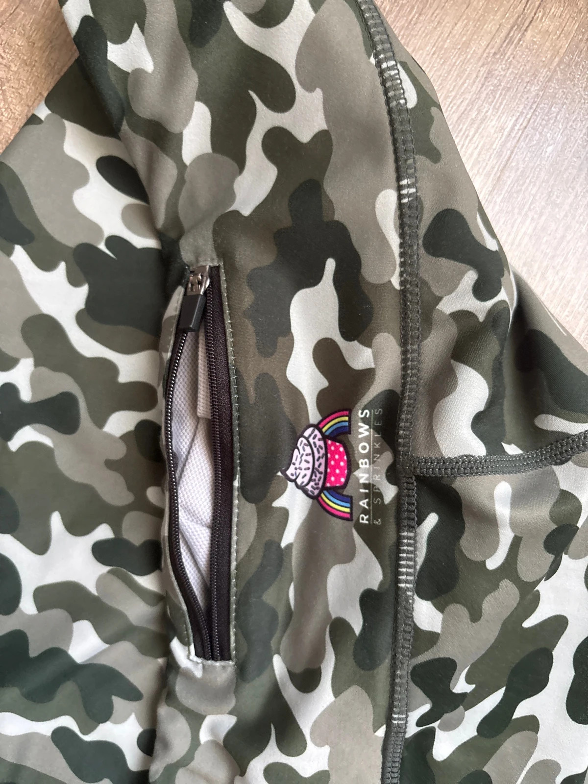 Terep mintás lány edzős leggings 3