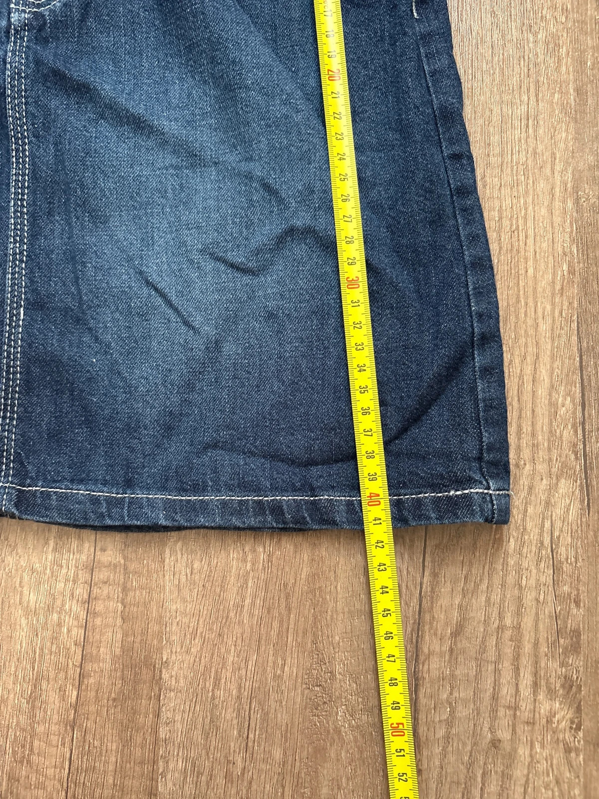 Sötétkék lányka farmer Mini szoknya 3
