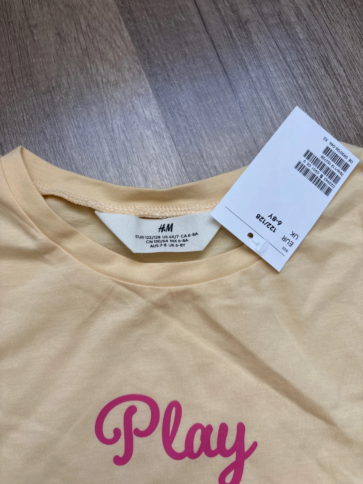 H&M színes, állatos kislány póló szett 4
