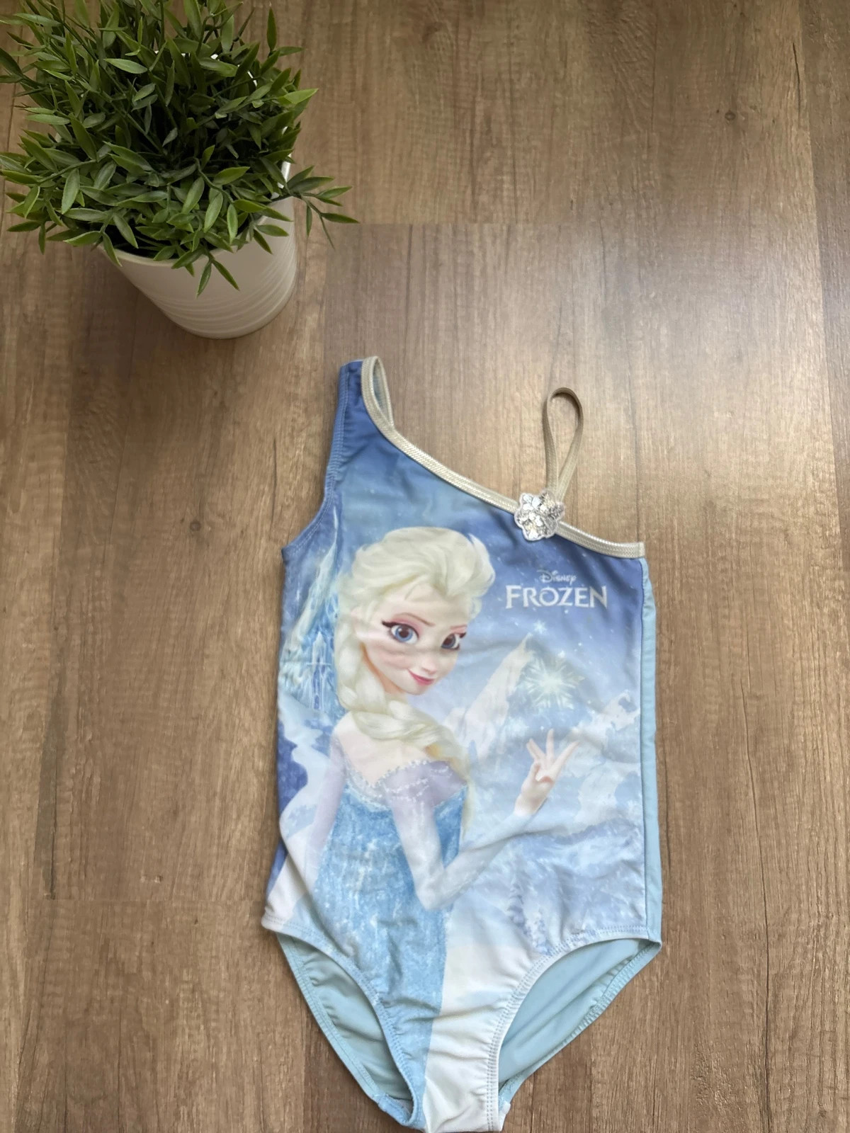 Frozen/Elsa egyrészes kislány fürdőruha 1