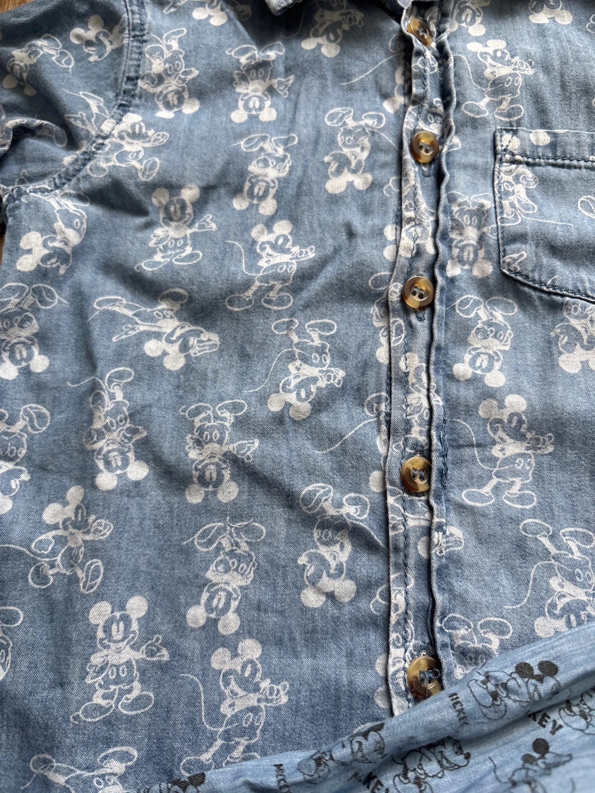 Mickey egeres pamut kisfiú ing szett 4