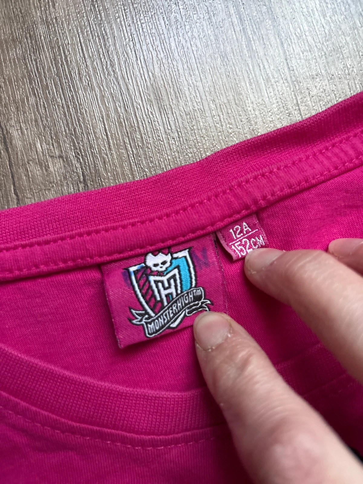 Monster High pink, hosszú ujjú lány póló 2