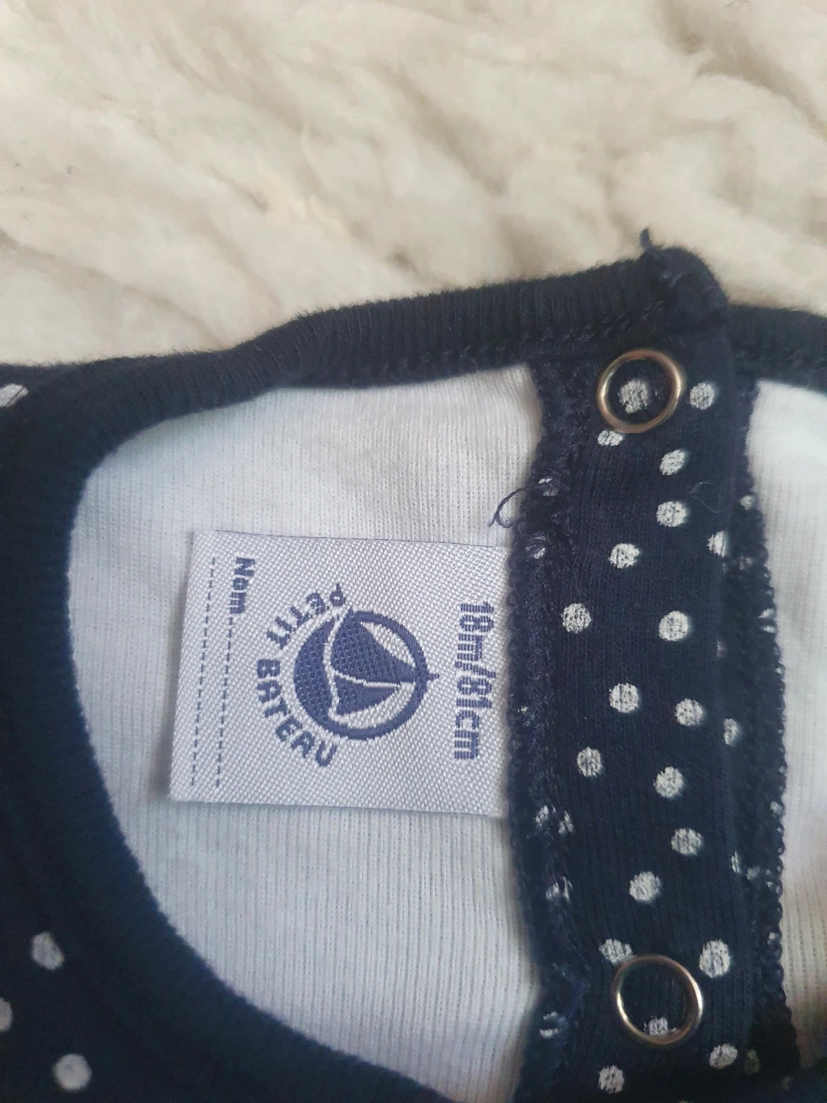 Petit Bateau bodys nyári kis ruha 4