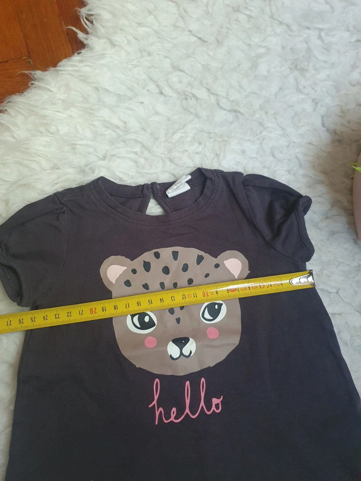 H&M rövid ujjú felső 3