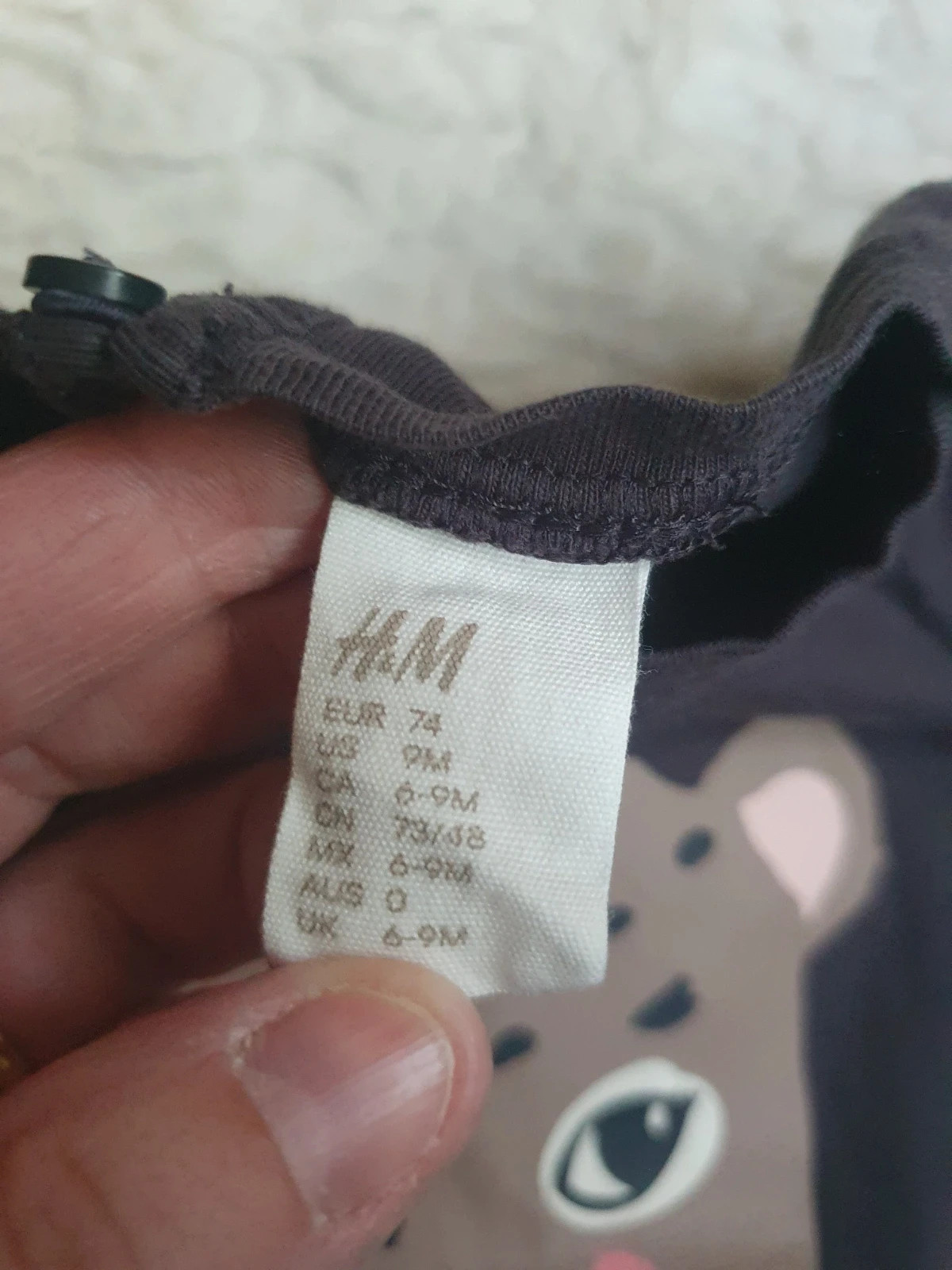 H&M rövid ujjú felső 4
