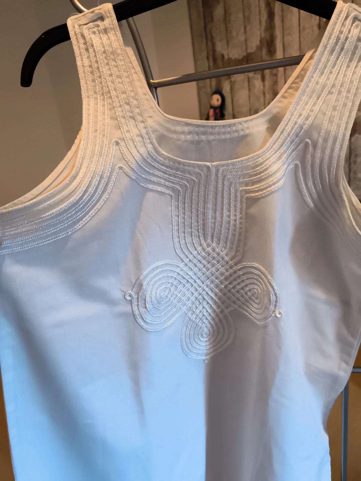 Vestido mini blanco 2