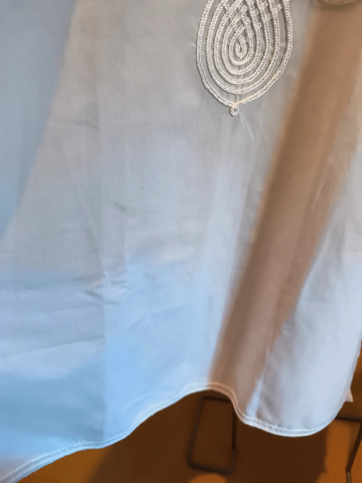 Vestido mini blanco 3