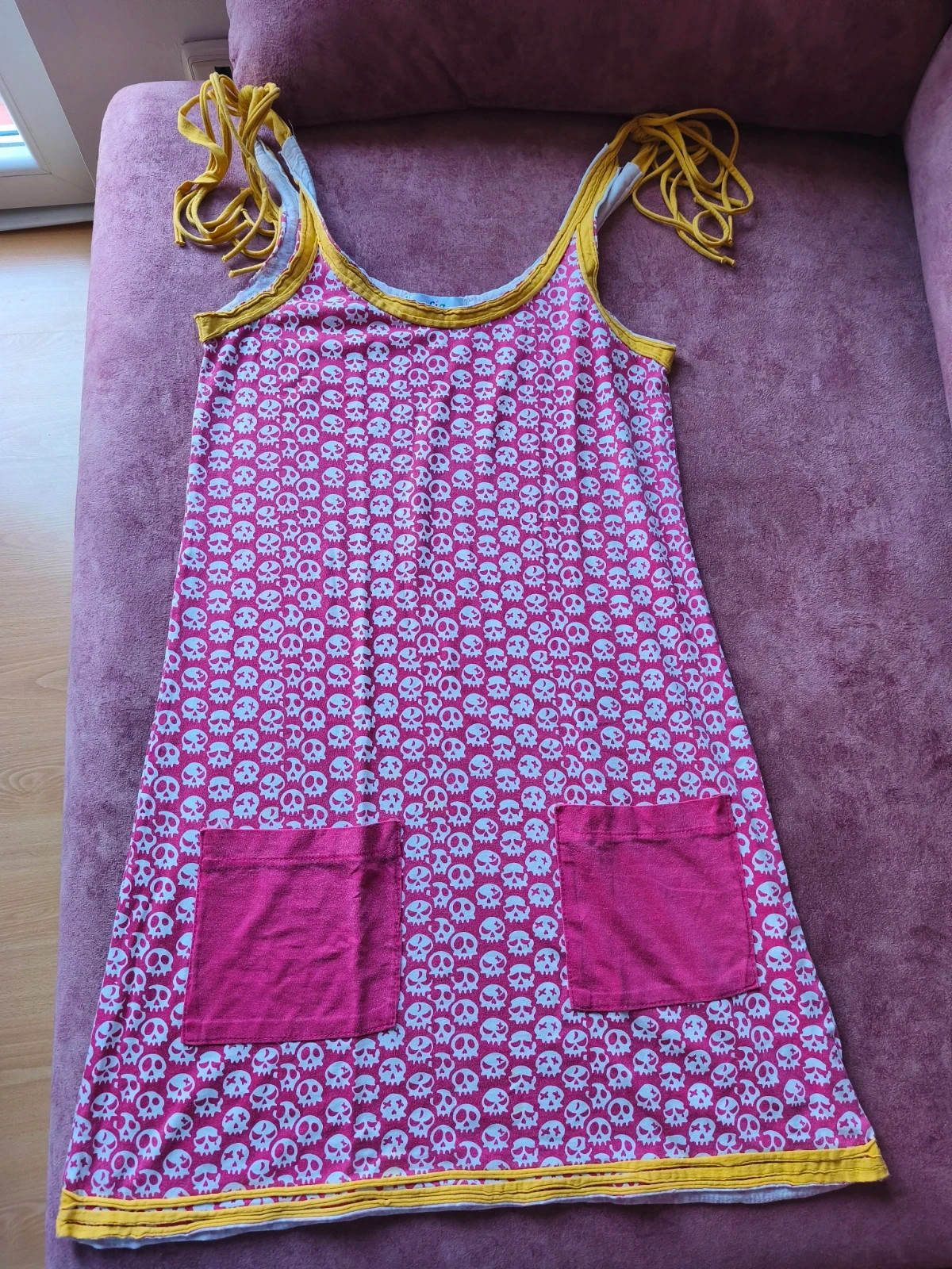 Vestido tirantes calavera 1