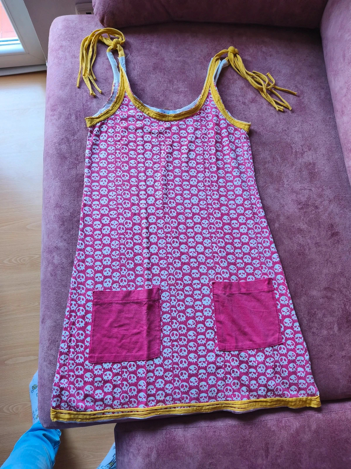 Vestido tirantes calavera 2
