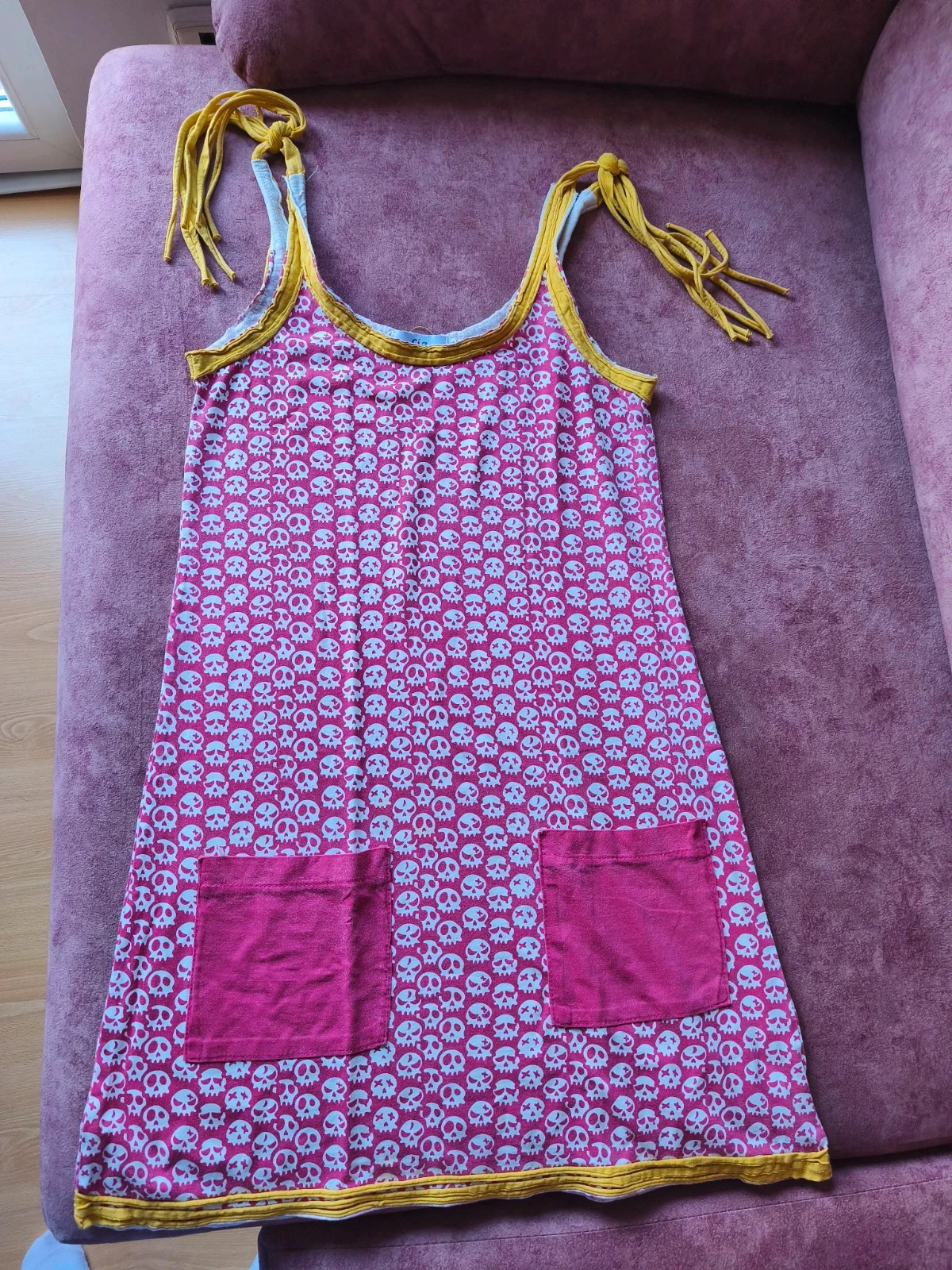 Vestido tirantes calavera 3