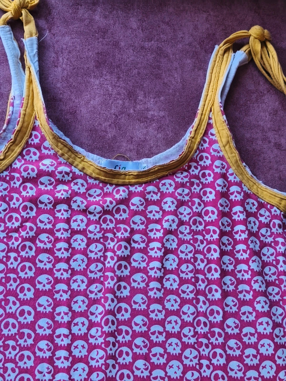 Vestido tirantes calavera 4