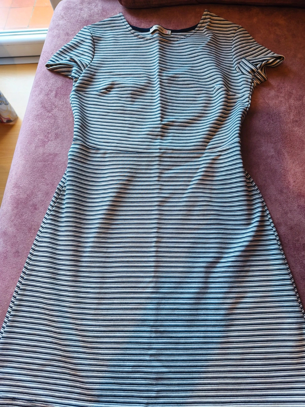 Vestido rayas Bershka 1