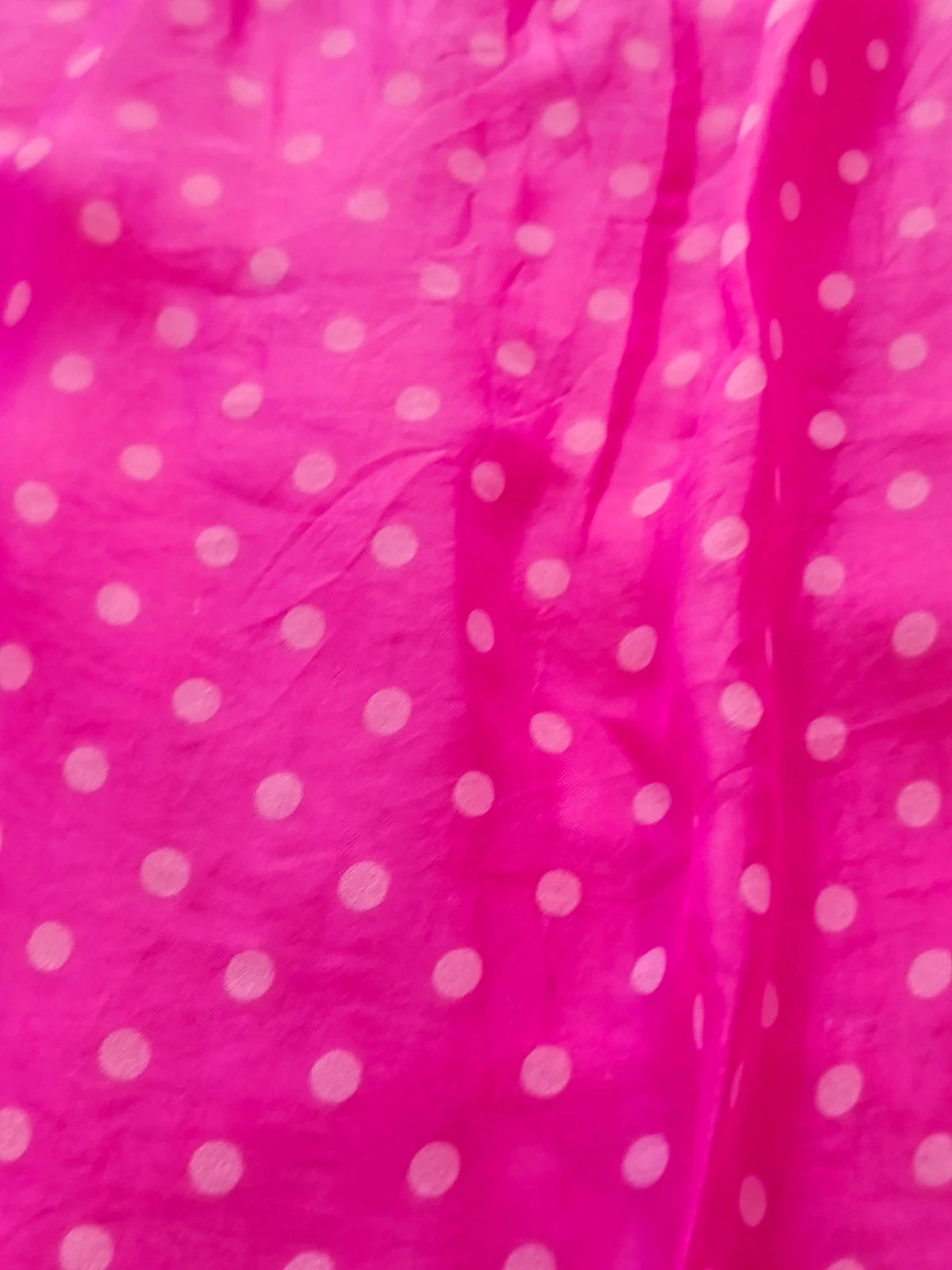 Blusa seda lunares 2