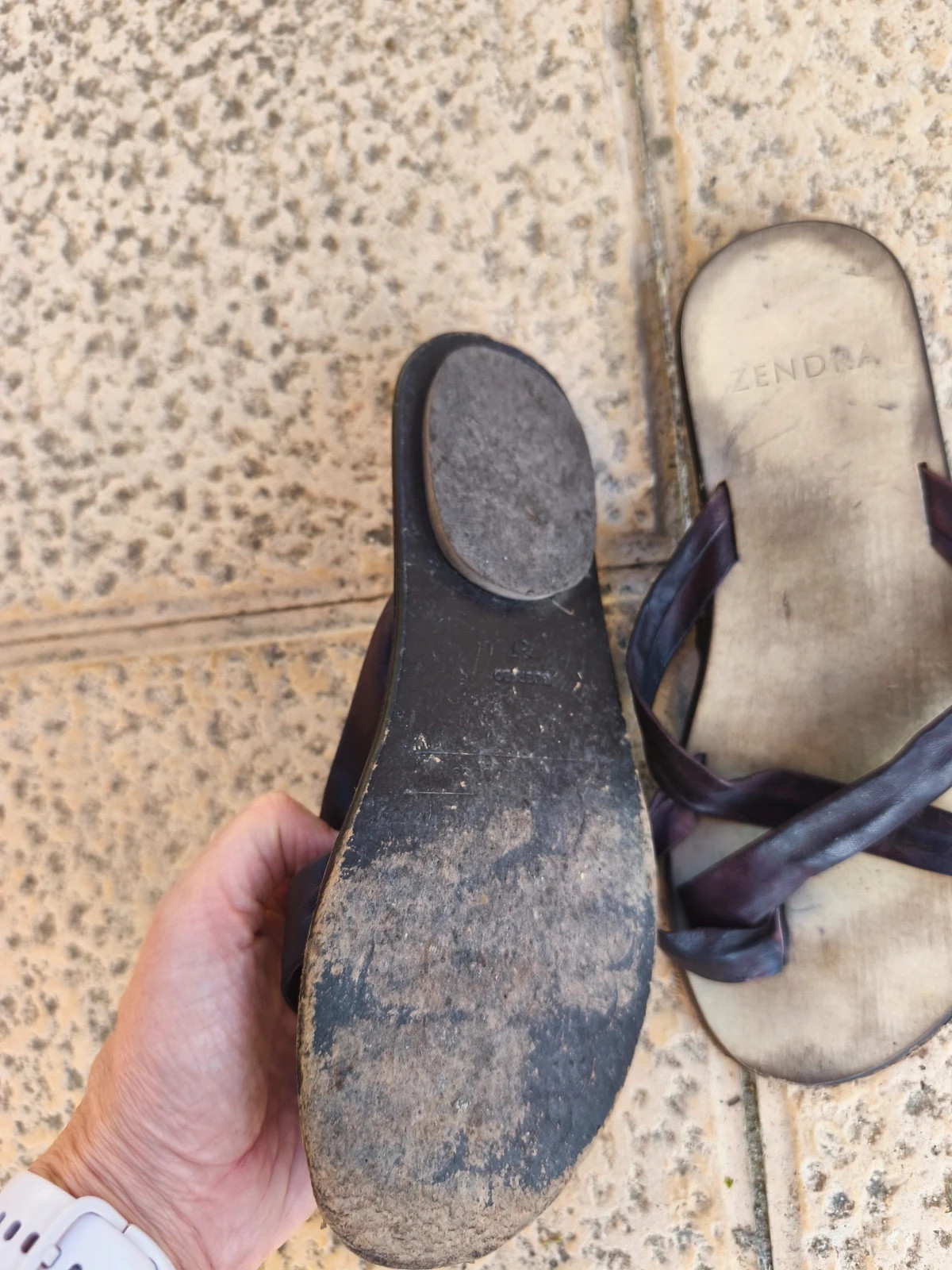 Sandalias tiras 2
