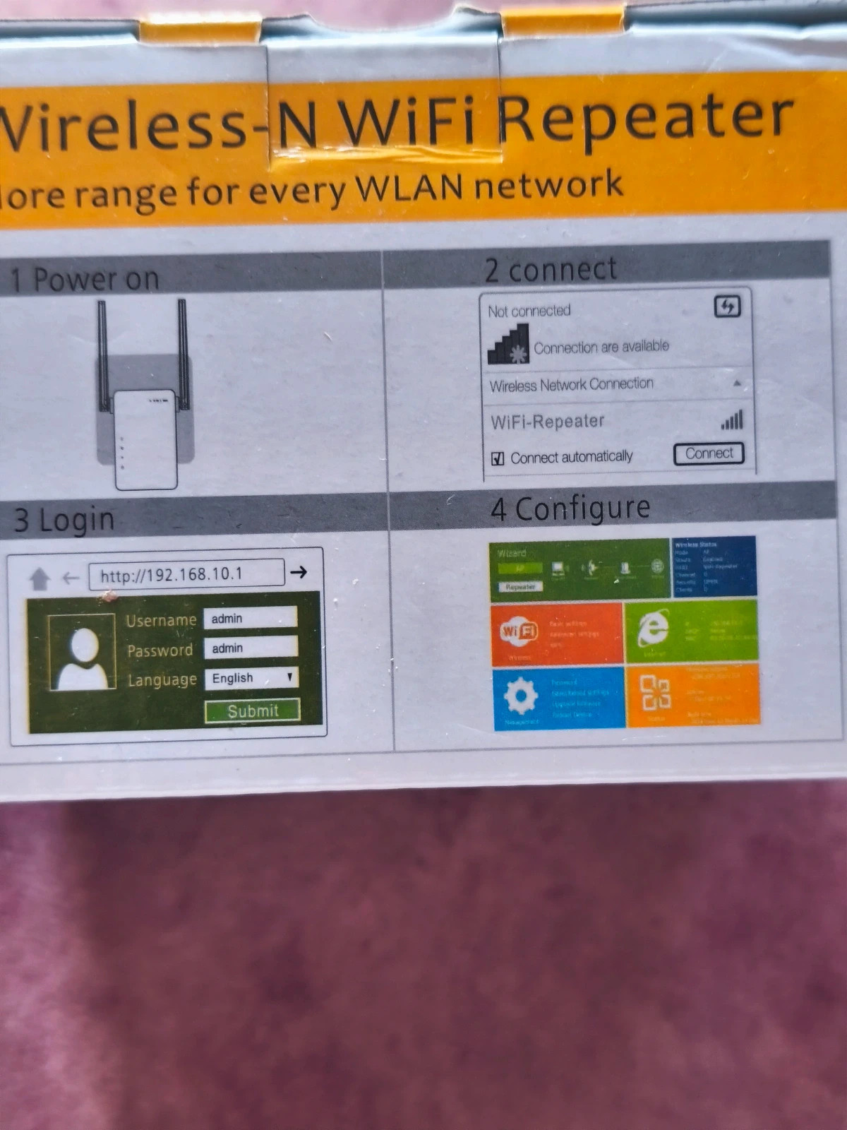 Repetidor wifi 3