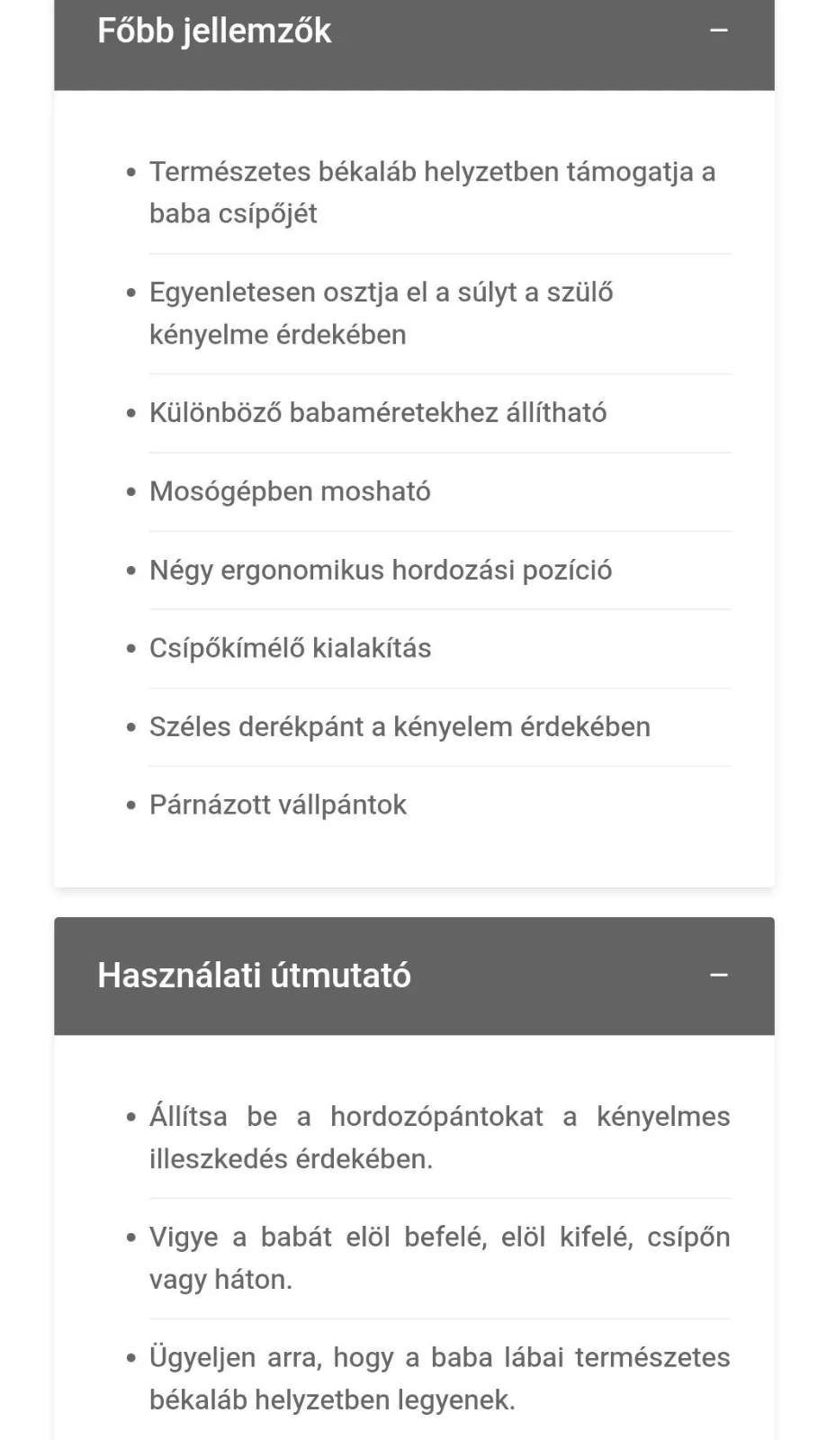 Ergobaby csatos hordozó 3