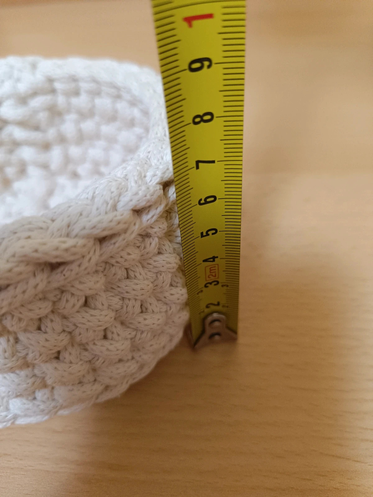 Horgolt mini kosárka 2
