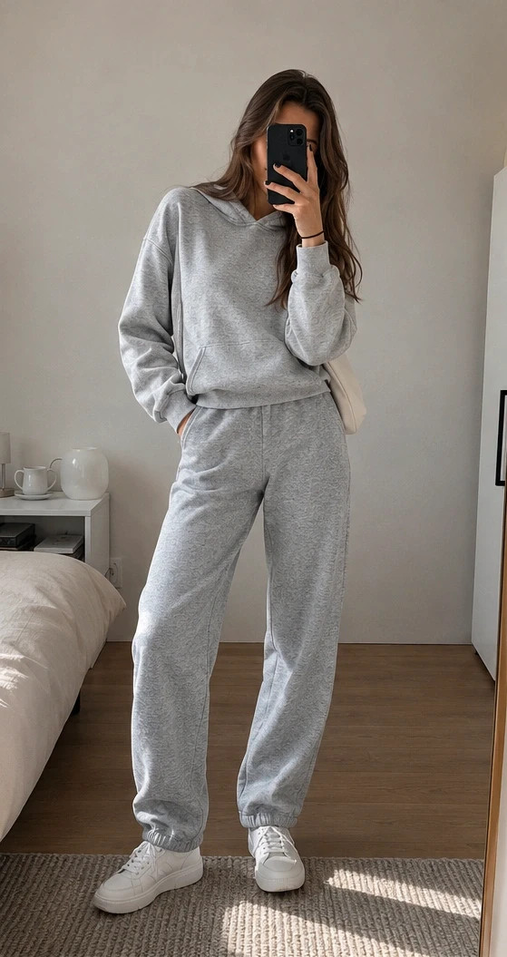 Tracksuit piggale hoodie sweatshirt S joggers sweatpants xs 1