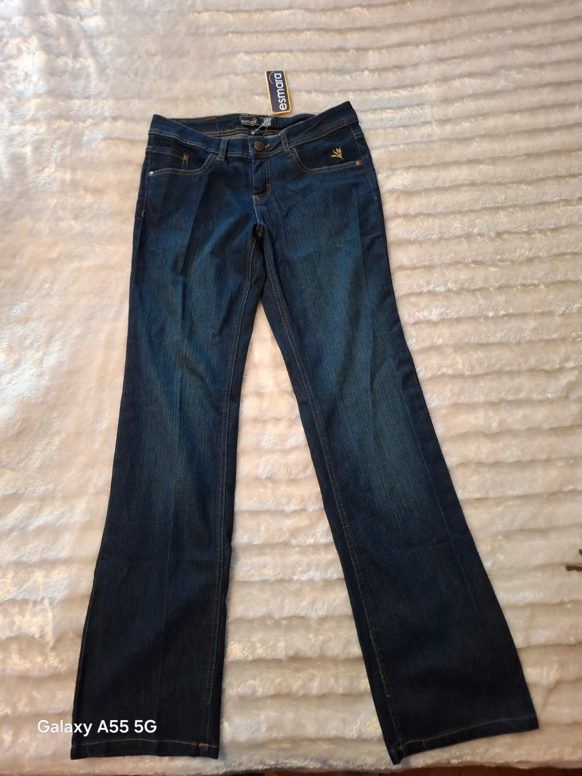 Új Esmara Lily Denim sötétkék női farmer / Jeans EUR 38. S- méretnek felel meg! 3