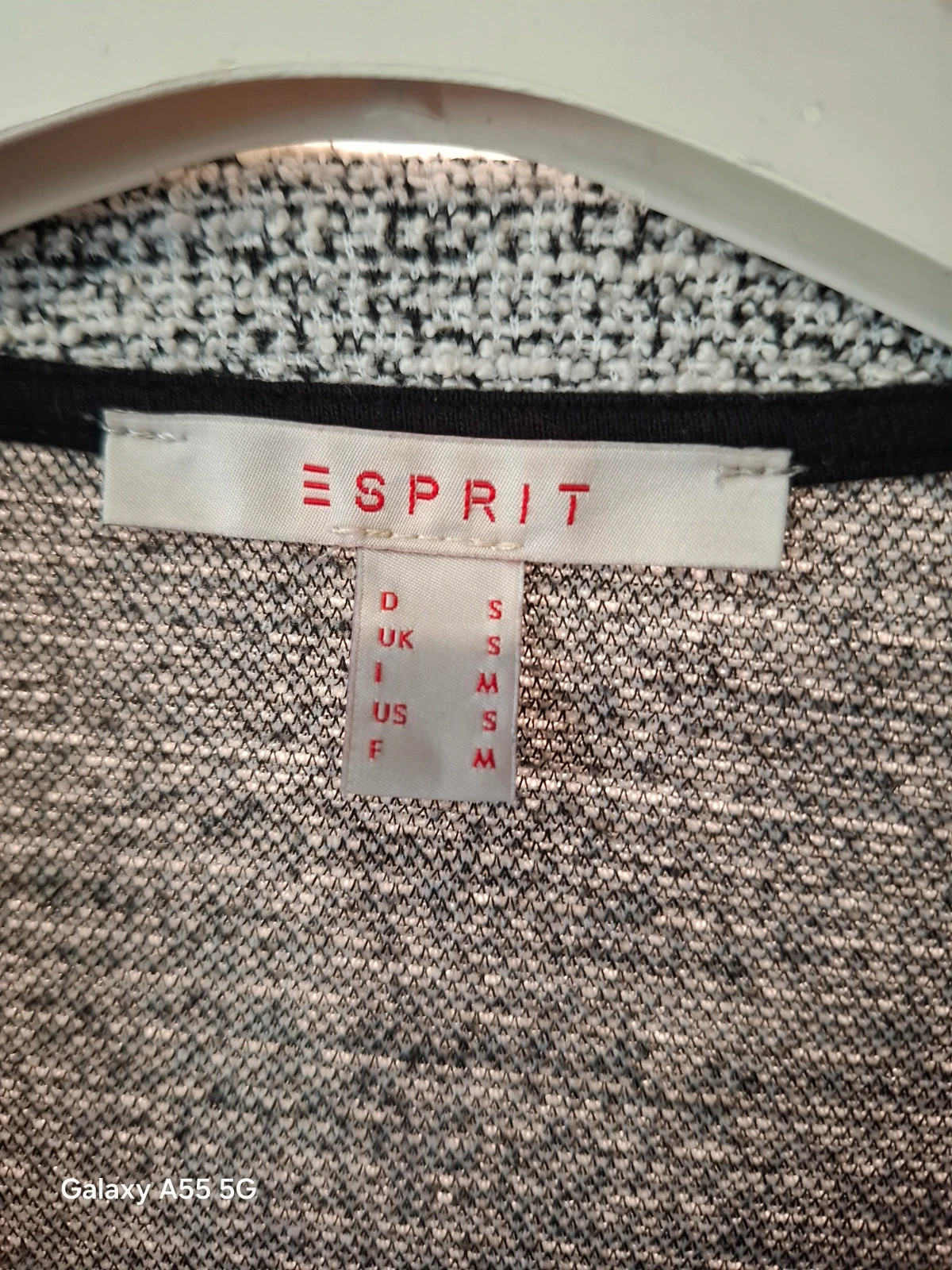 Esprit texturált, melírozott blézer / kardigán – S (36) 3