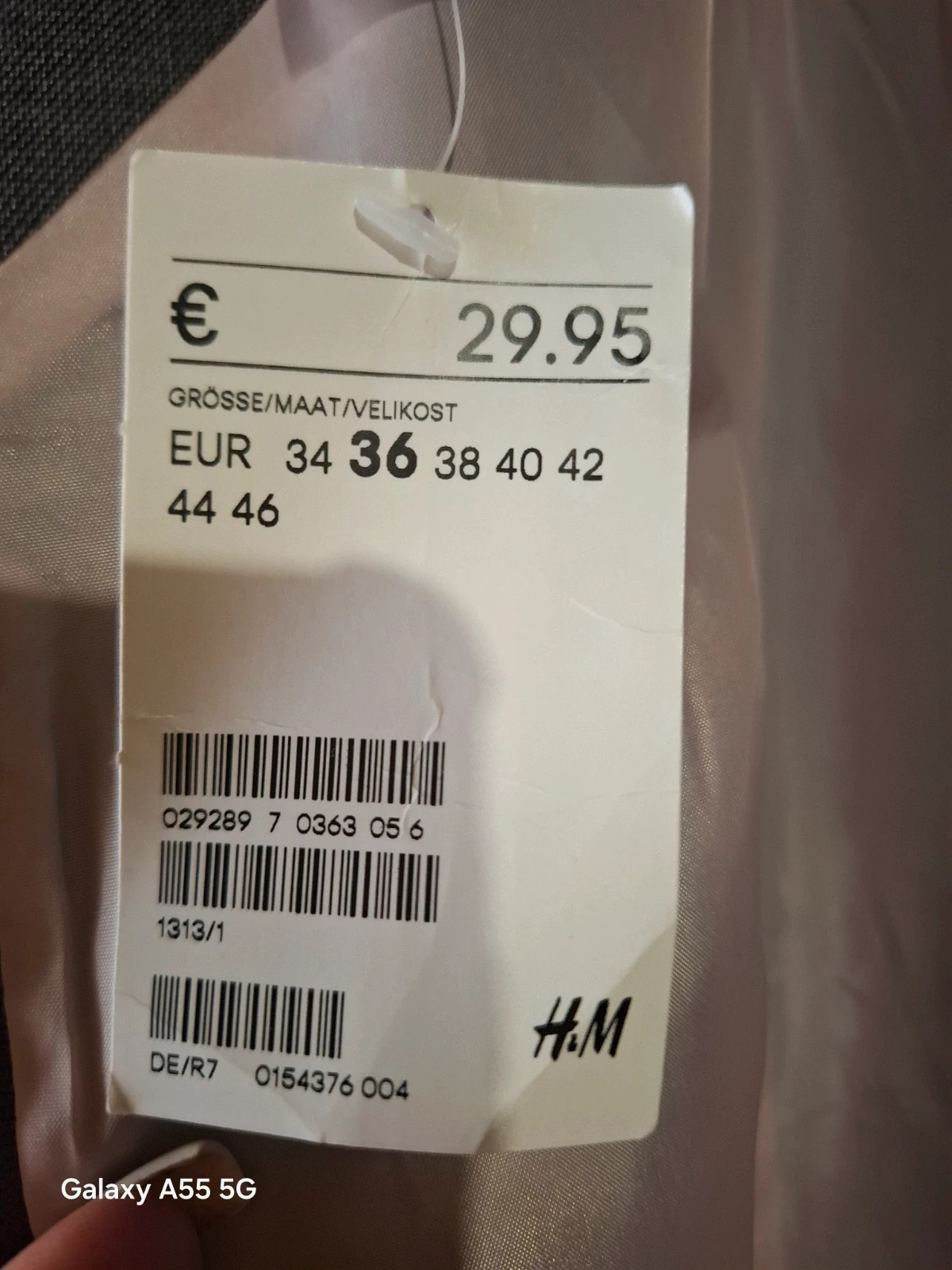 Új, címkés H&M elegáns szürke alkalmi ruha / koktélruha – 36 / S 3