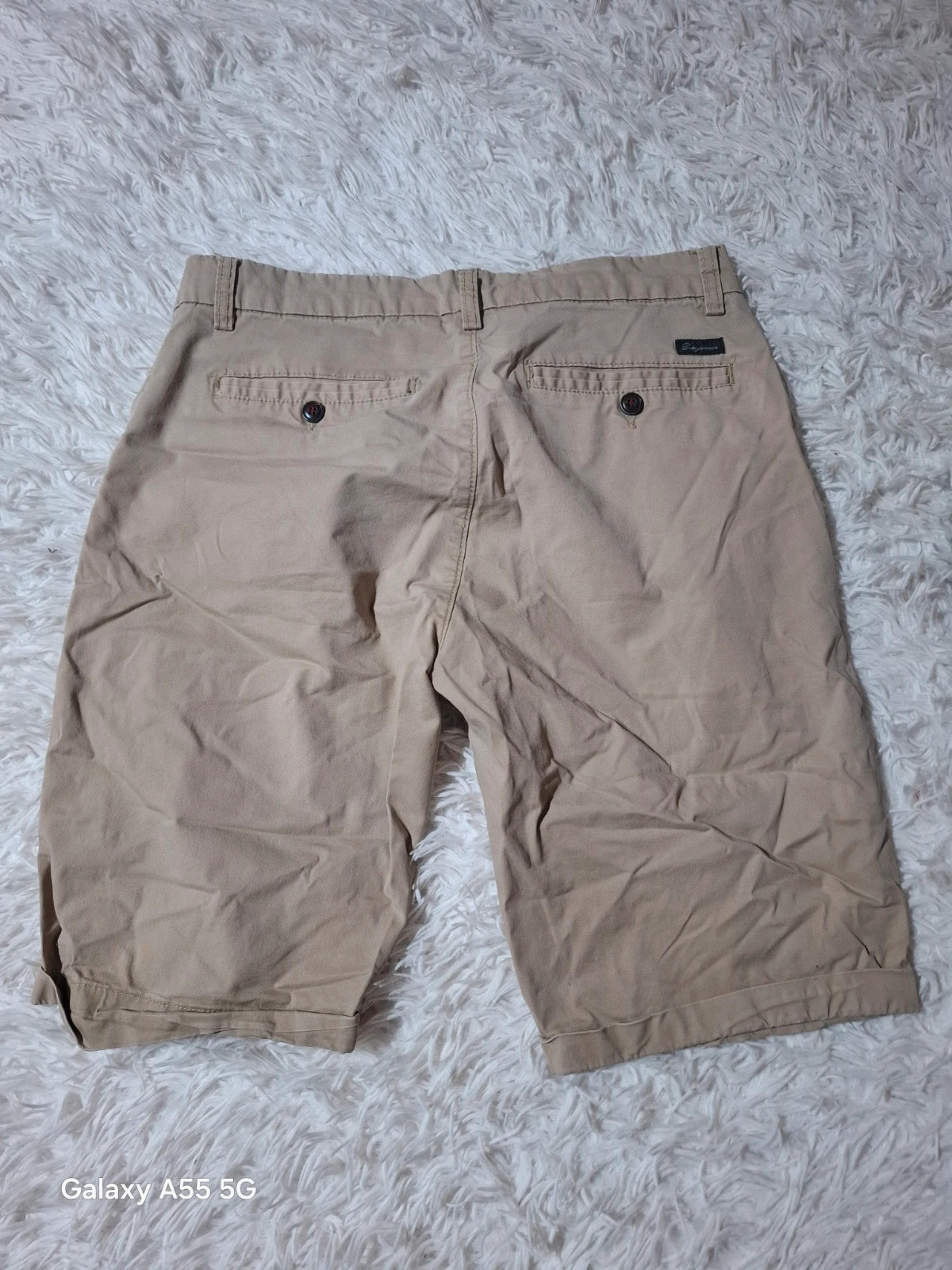TMK Jeans bézs chino short / rövidnadrág 2