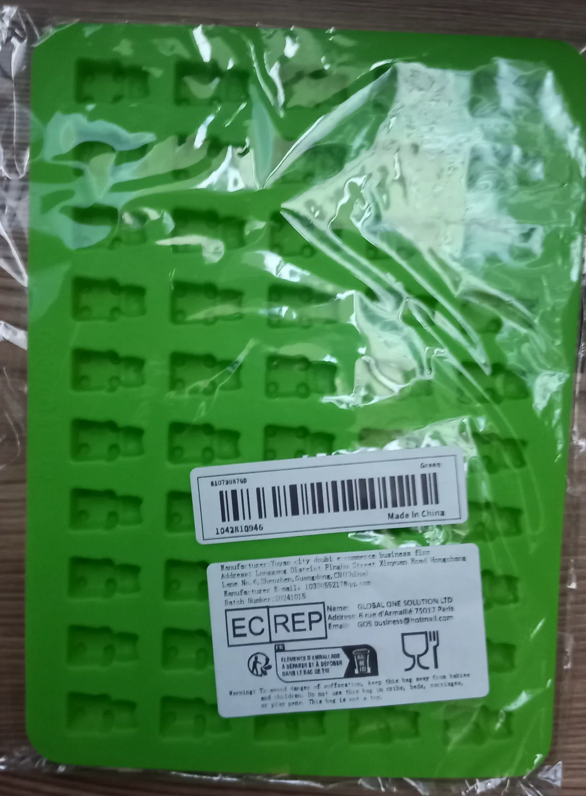 Új gumimaci szilikon forma 2