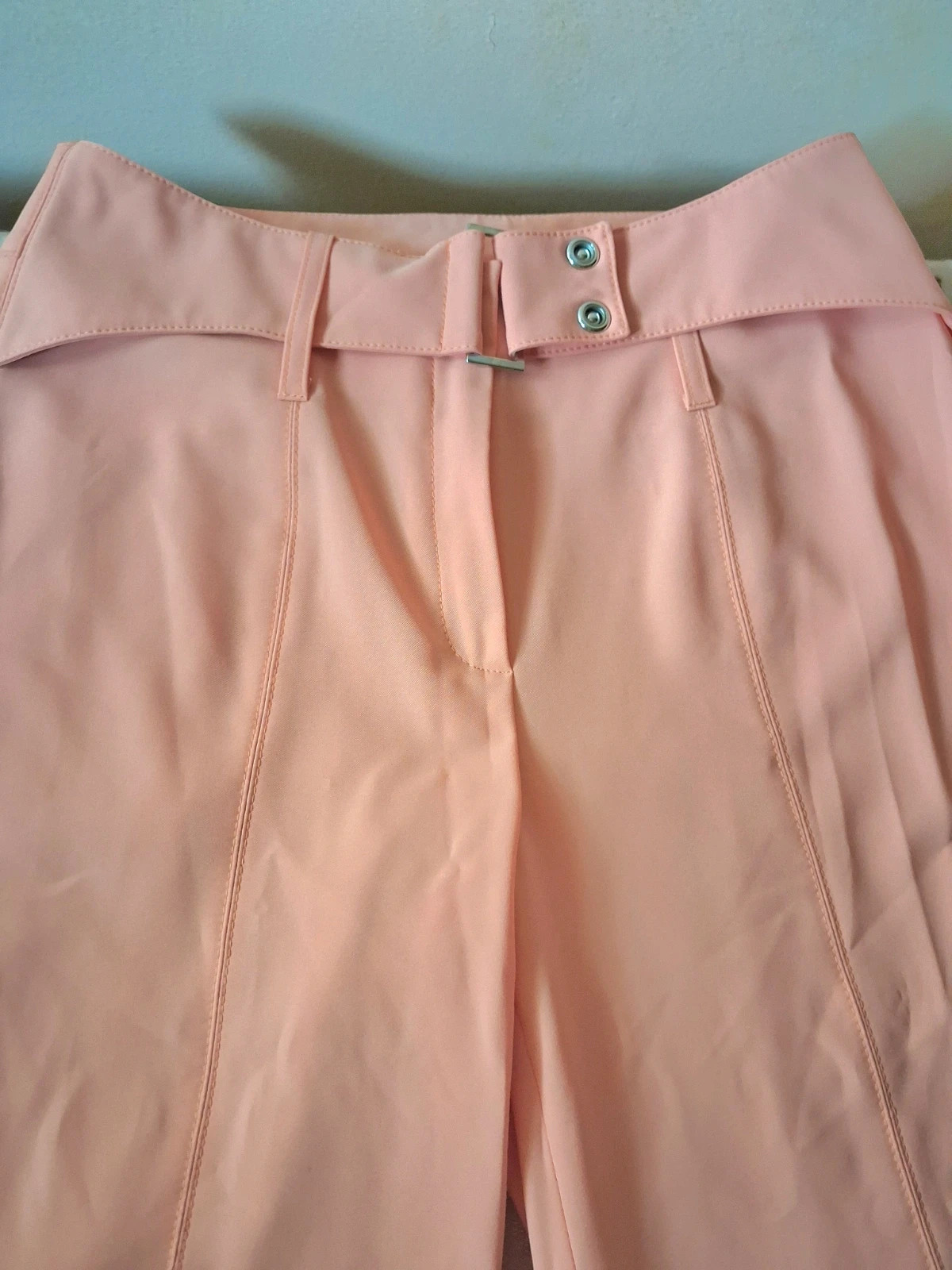 Elegáns Tuzzi baracksárga wide-leg nadrág / S 2