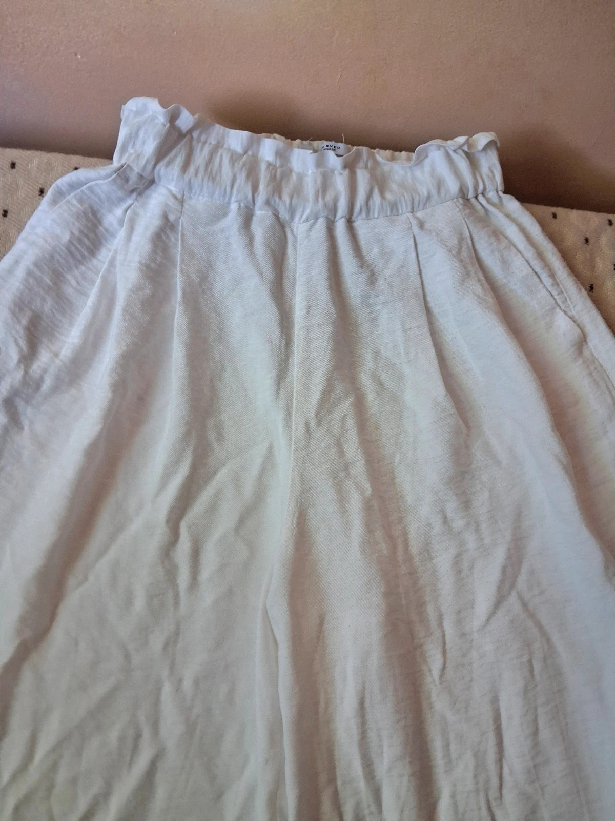 Reserved extra magas derekú extra hosszú nagyrészt viszkoz palazzo nadrág XS-M ig 2