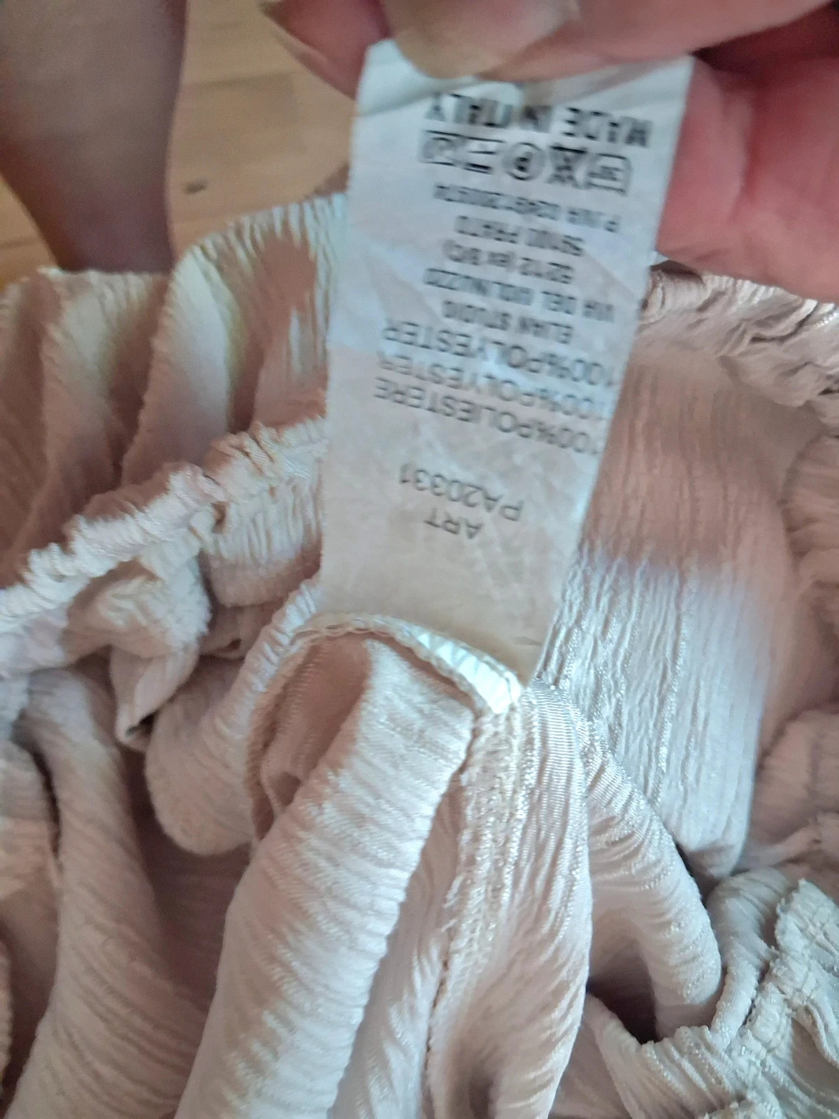 Made in Italy gumisdereku nagyon vékony lenge élvarrott bőszárú nadrág S-XL ig 4