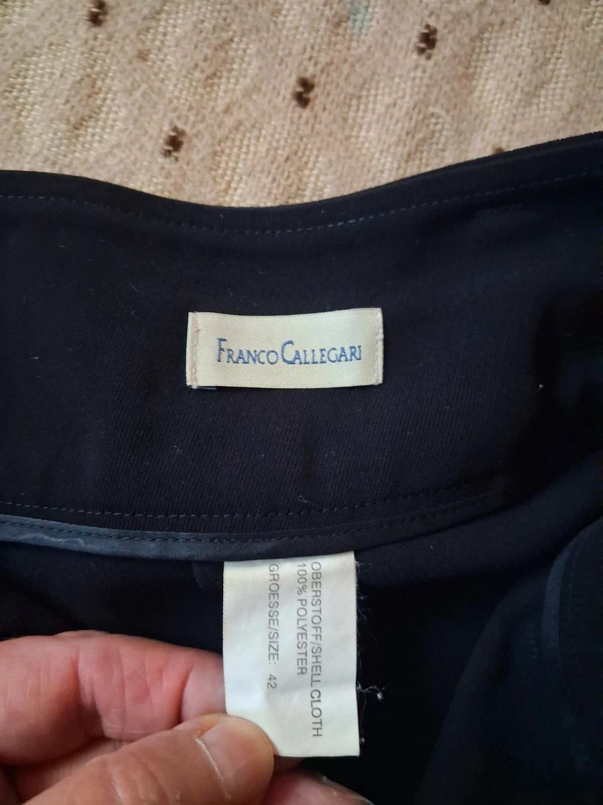 Franco Callegari nagyon elegáns bőszarú nadrág 4