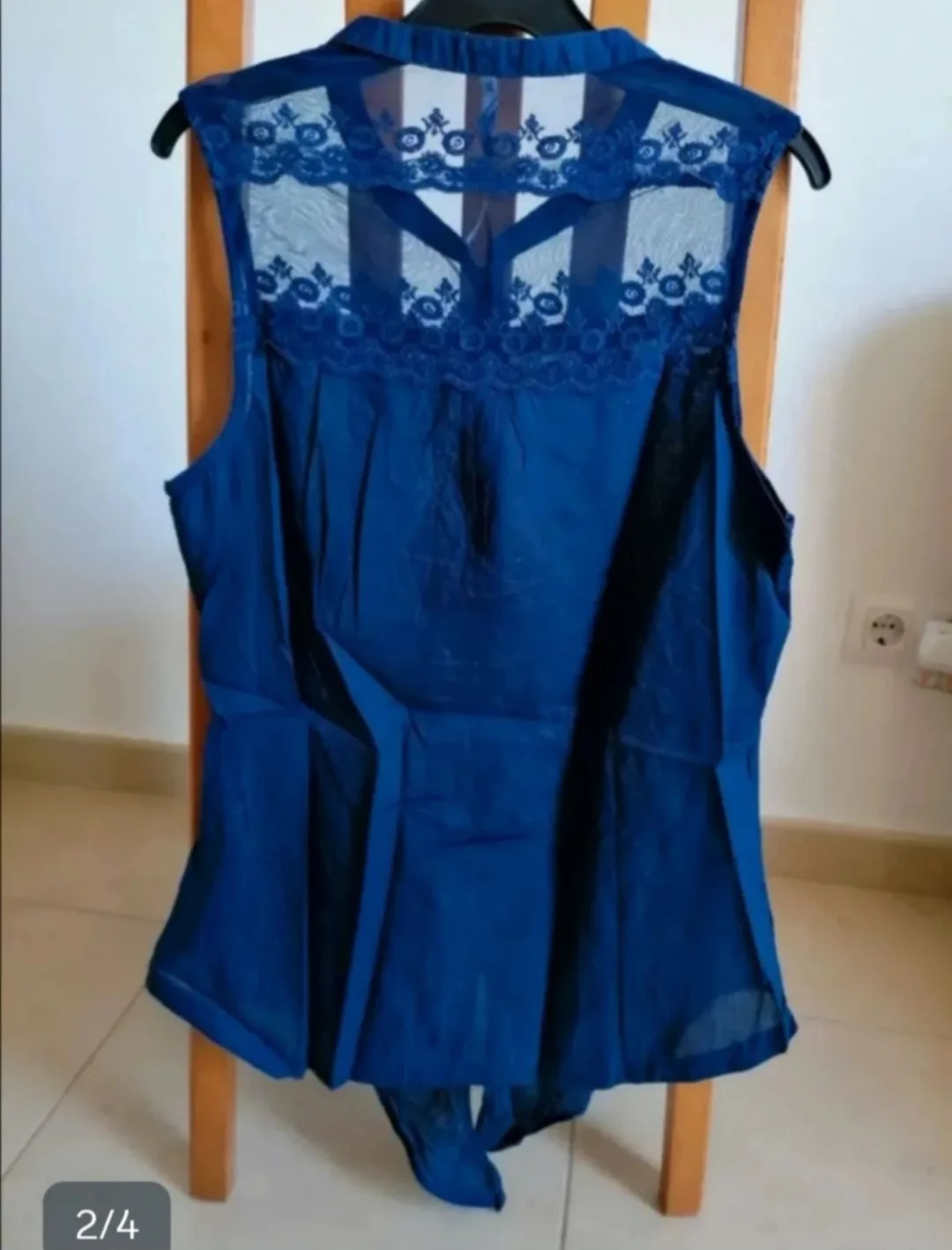 Camisa sin mangas mujer Stradivarius 2