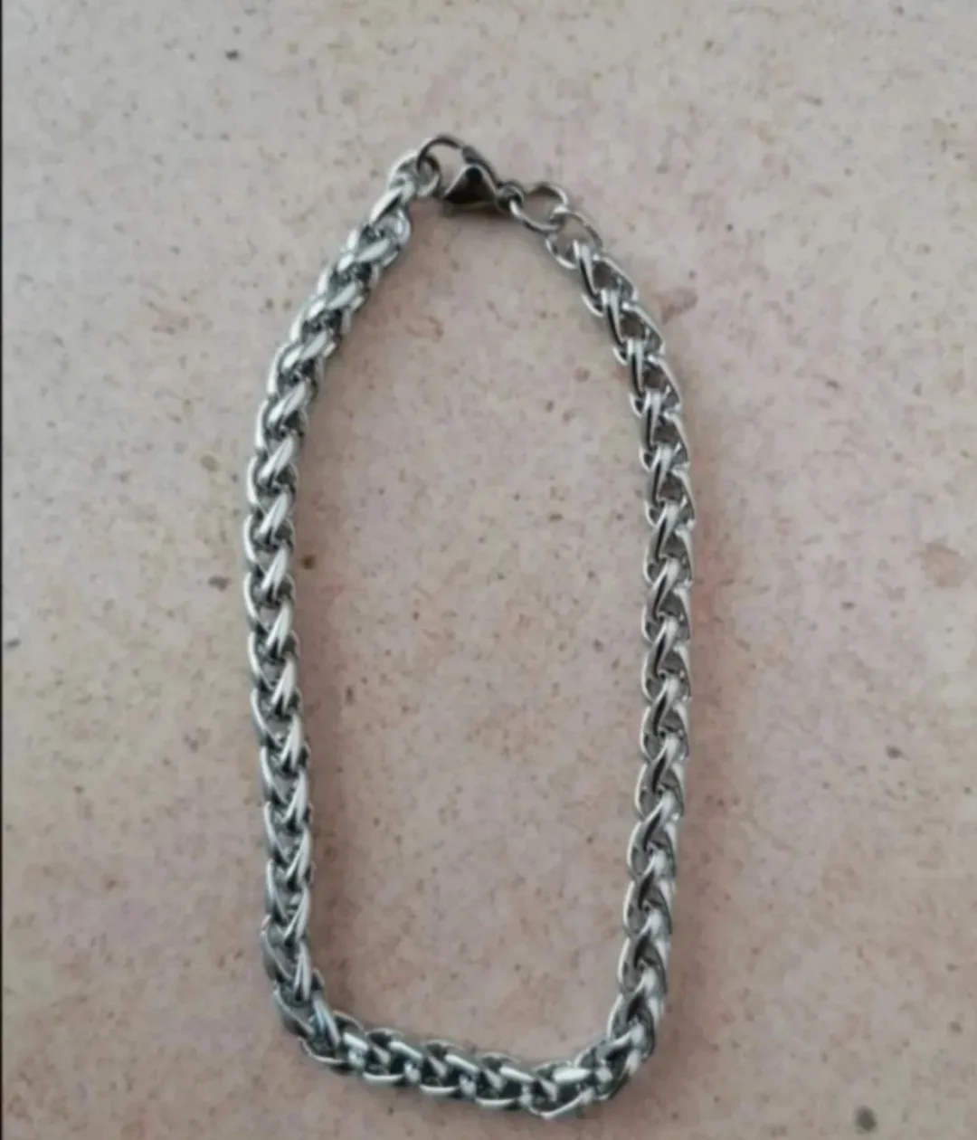 Pulsera hombre acero 1