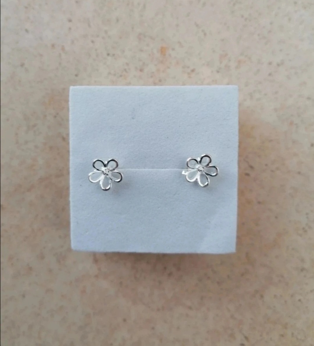 Pendientes flor mujer 1