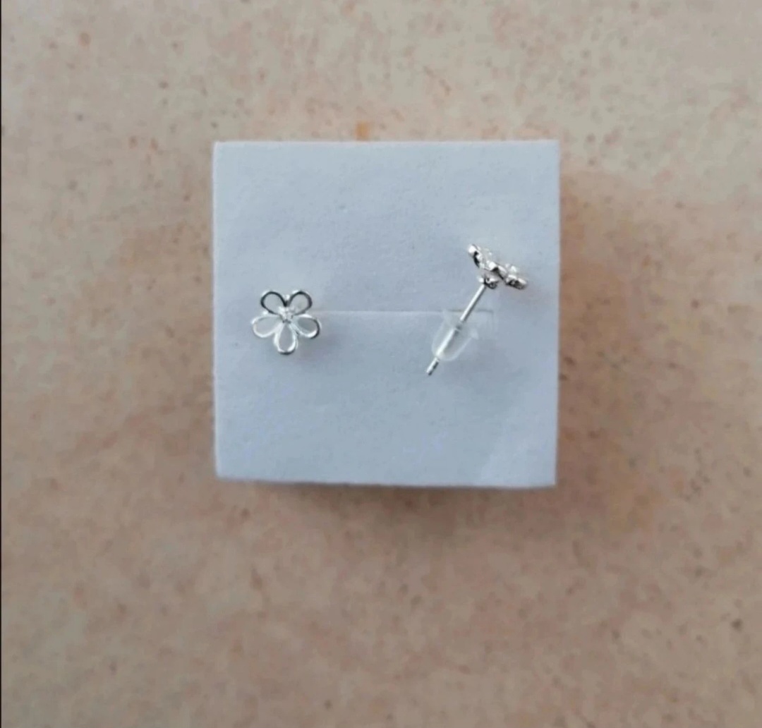 Pendientes flor mujer 2