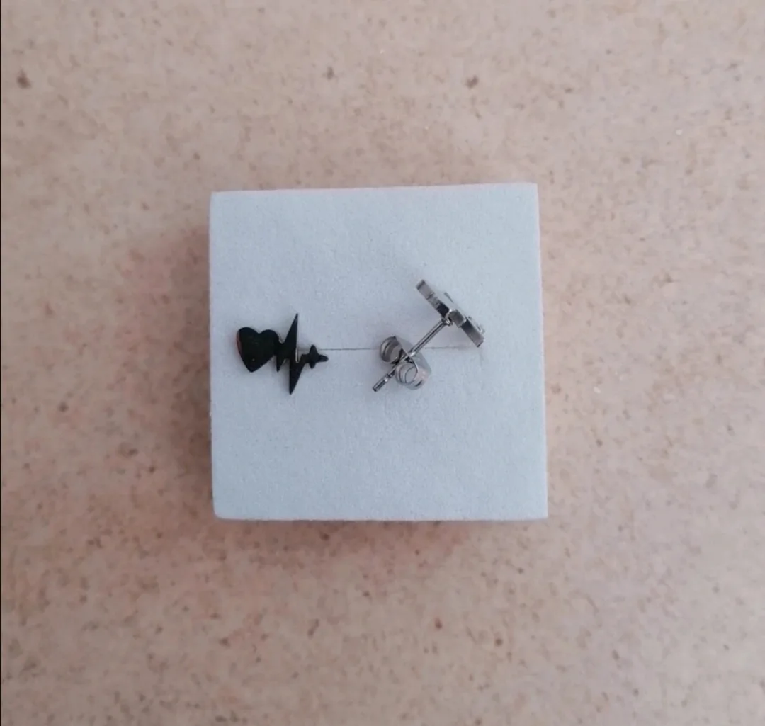 Pendientes electrocardiograma acero 2