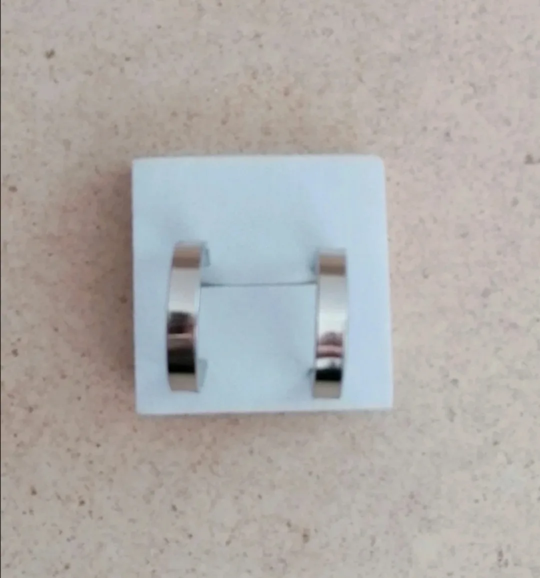 Aros para mujer de acero 1