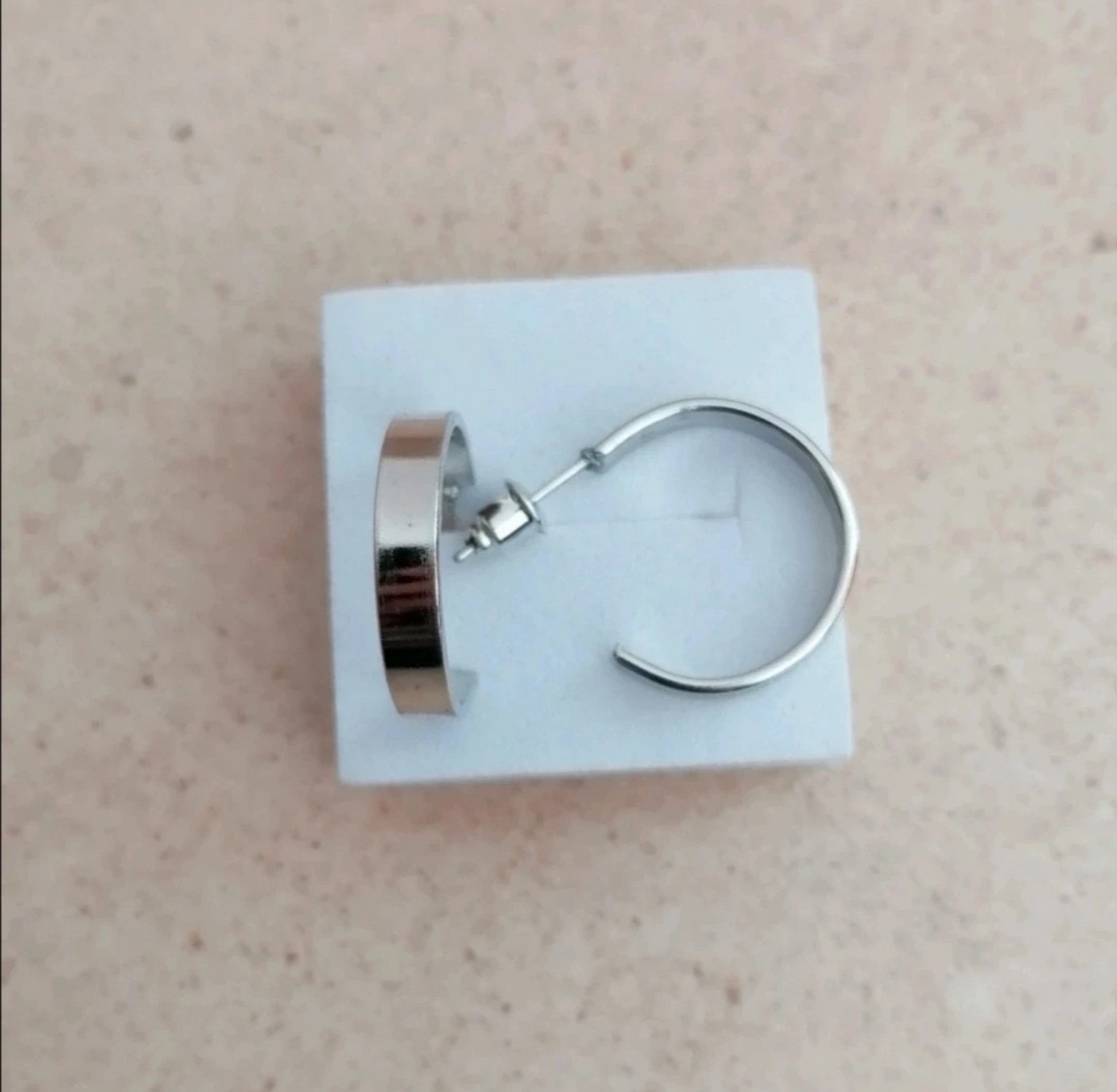 Aros para mujer de acero 2