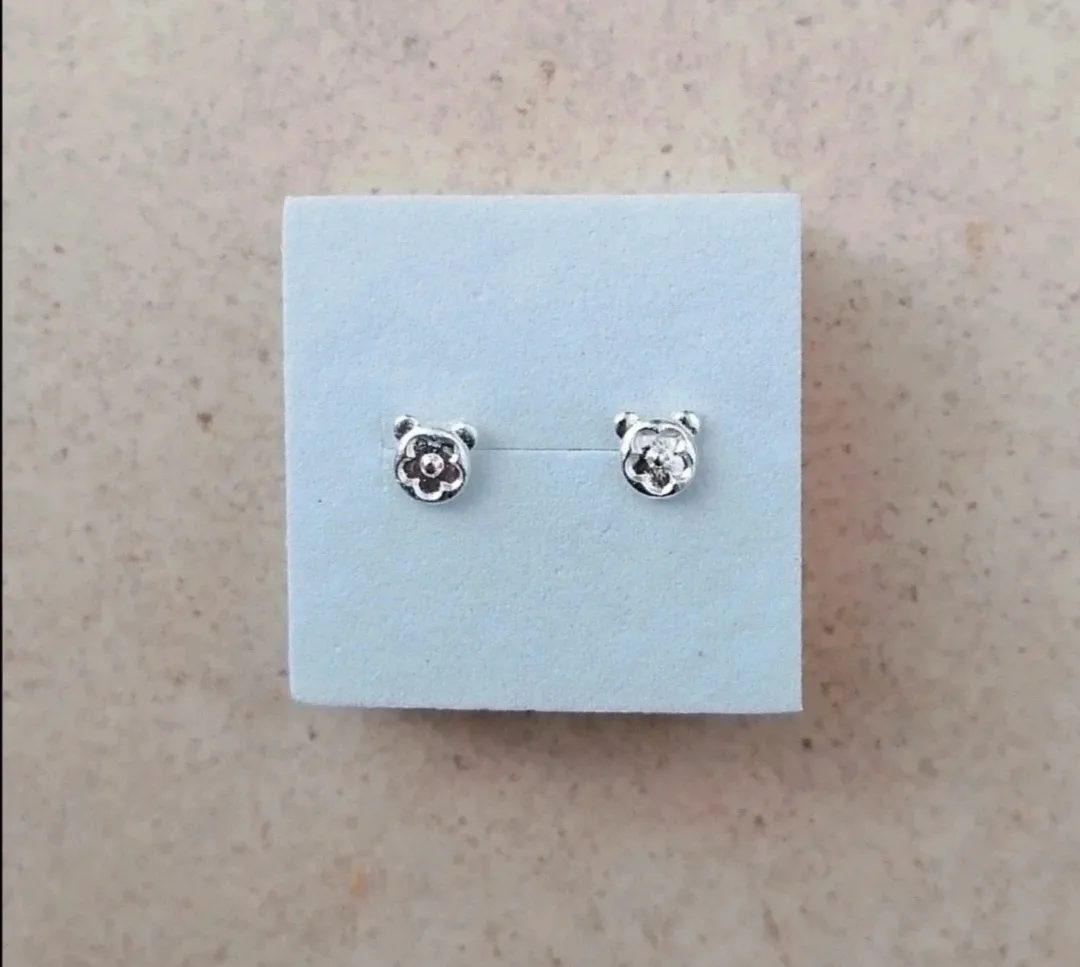 Pendientes pequeños oso 1