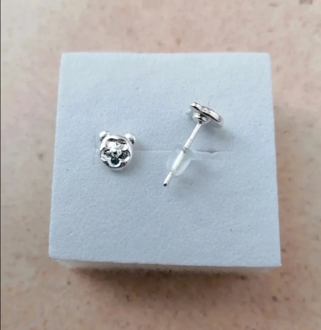 Pendientes pequeños oso 2
