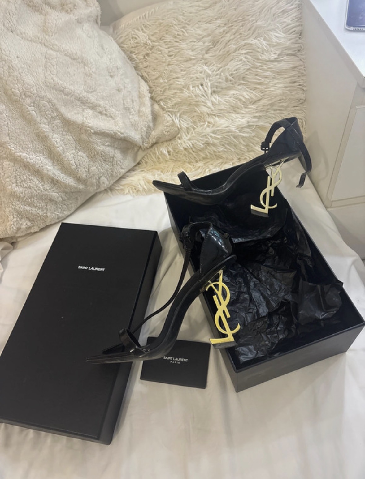Saint Laurent Opyum Magassarkú szandál 1