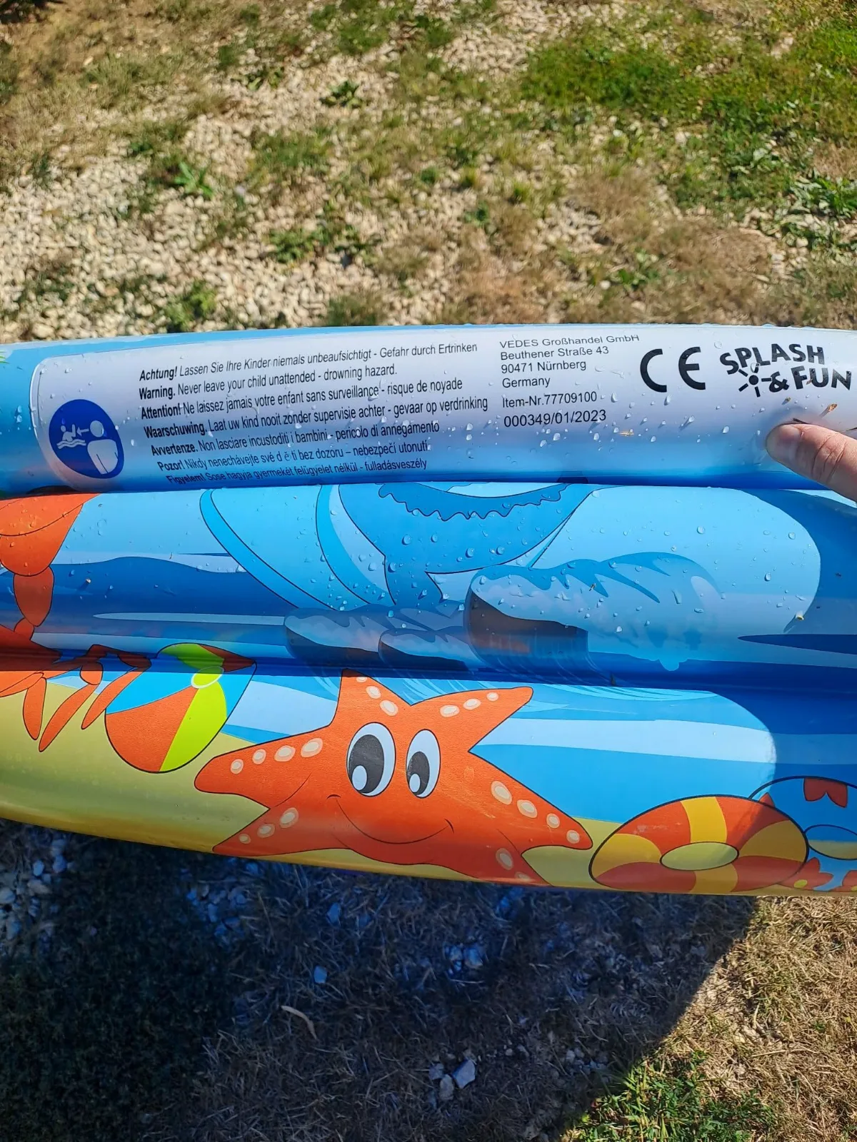 3 gyűrűs felfújható kismedence / gyerekmedence eladó 3
