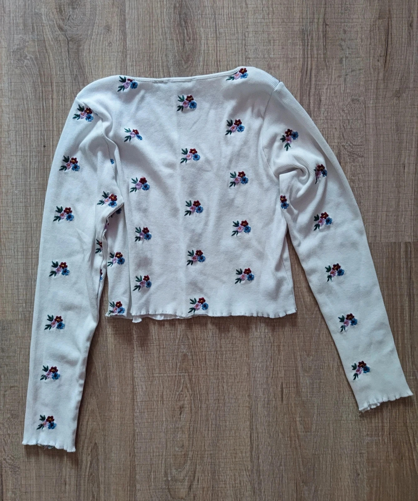 Újszerű J2K 40-es Asos hosszúujjú crop top/haspóló 2