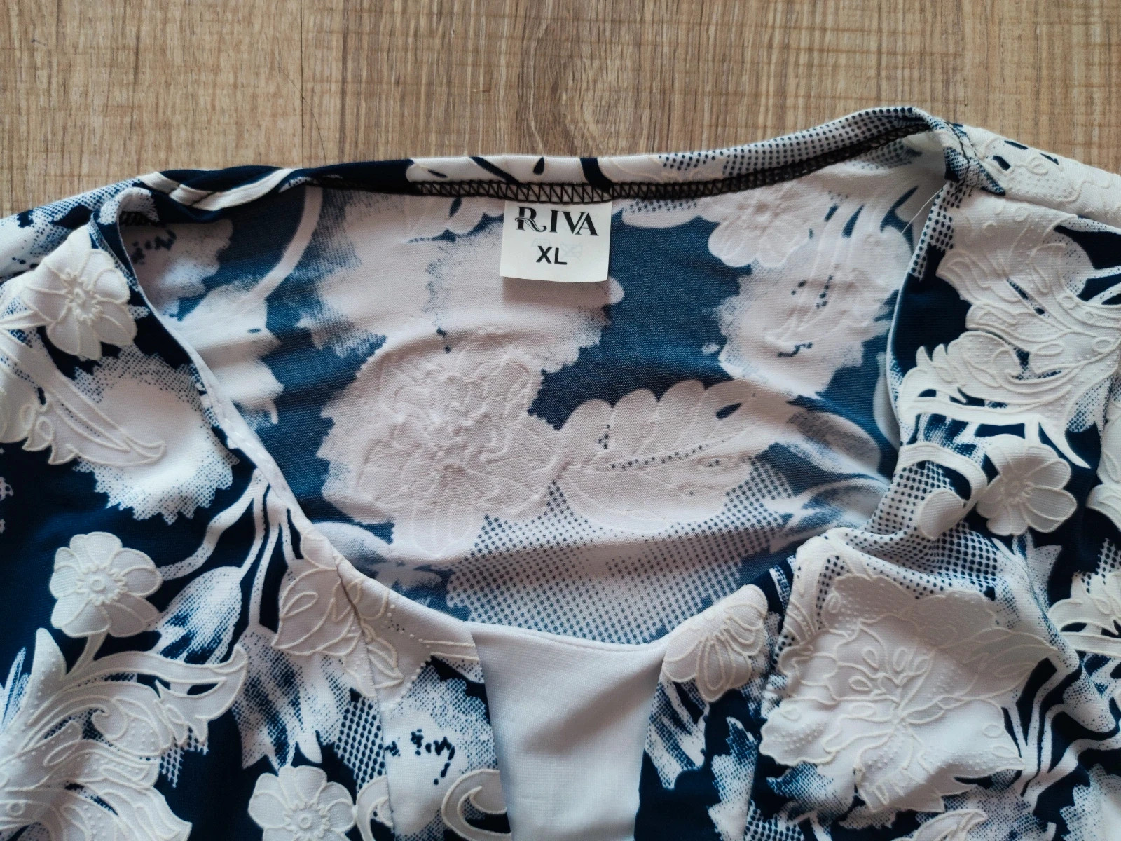 Új! Riva XL virágmintás gyönyörű blúz 3